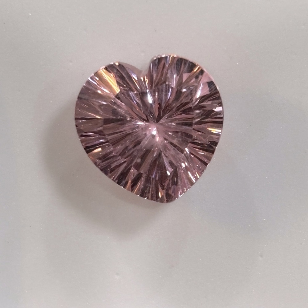 8.55CT-PINK YAG-Heart Shape
